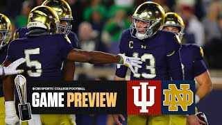 CFP First Round: No. 10 Indiana at No. 7 Notre Dame | Game Preview