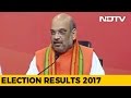 PM Modi Most Popular Leader Since Independence: Amit Shah Victory Speech