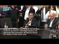 Gaza hostage relatives storm Israeli parliament committee meeting  - 01:01 min - News - Video