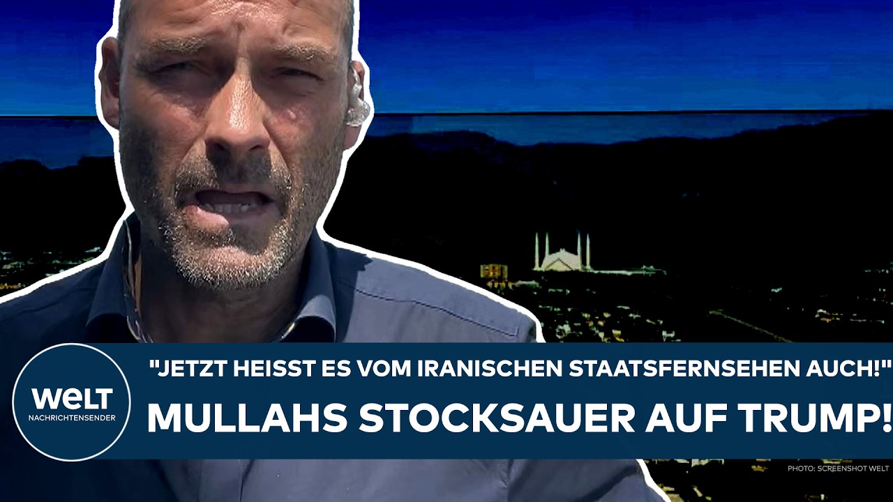 KRIEG IN NAHOST: "Jetzt heißt es vom iranischen Staatsfernsehen auch!" Mullahs stocksauer auf Trump!