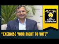 Lok Sabha Elections 2024 | Exercise Your Right To Vote: Tarun Garg, Chief Operating Officer, Hyundai