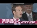 CNET-Facebook CEO tells Harvard grads not to be afraid to make mistakes