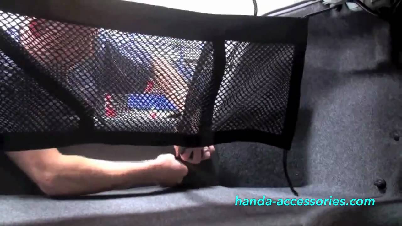 Honda cr v cargo net installation #3