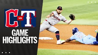 Guardians vs. Rangers Game Highlights (8/24/25) | MLB Highlights