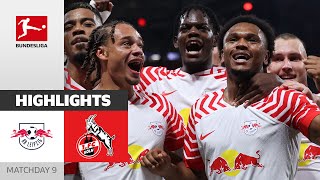 Thrilling 6 Goals-Spectacle! | RB Leipzig — 1. FC Köln 6-0 | Highlights | MD 9 – Bundesliga 2023/24