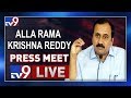 Alla Ramakrishna Reddy Press Meet- LIVE