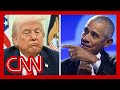 Reporter asks Trump how hed feel about running for third term if it were against Obama