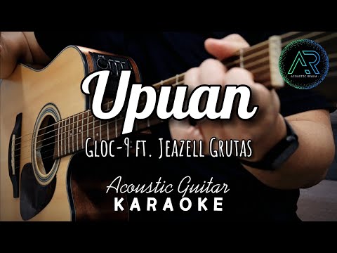 Upload mp3 to YouTube and audio cutter for Upuan | Gloc-9 ft. Jeazell Grutas | Acoustic Guitar Karaoke | TZ Audio Stellar X3 | Lyrics download from Youtube