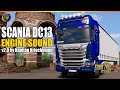 Scania DC13 engine sound mod 1.37