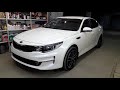 Kia Optima 2019 г. в. Установка 2х камер. Магнитола 2 DIN в стиле Тесло.