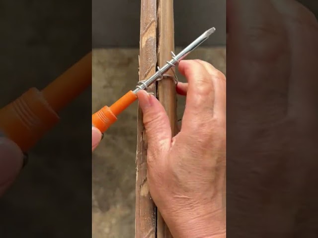 Iron wire tying skill