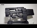 CYMA P90 SMG Sword Fish Strike / Airsoft Unboxing Review / FHR 40 / Tiger111HK