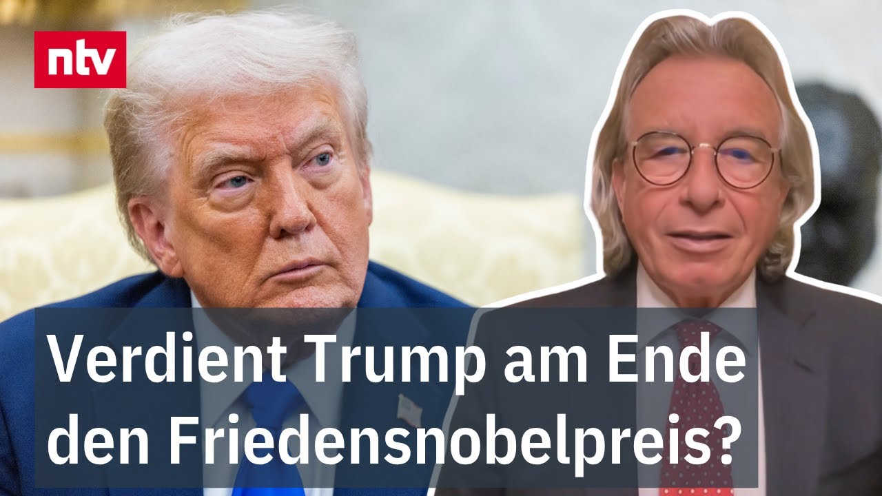 Verdient Trump am Ende den Friedensnobelpreis? - Jäger bilanziert Leistungen