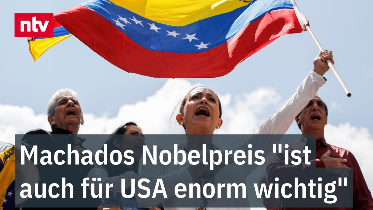 Machados Nobelpreis "ist auch für USA enorm wichtig": Luna über Venezolanerin