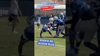 JAYDON BLUE ✭ #COWBOYS ROOKIE RB & VET RB JAVONTE WILLIAMS @ #TRAINING CAMP! 🔥 Running Game 👀 #NFL