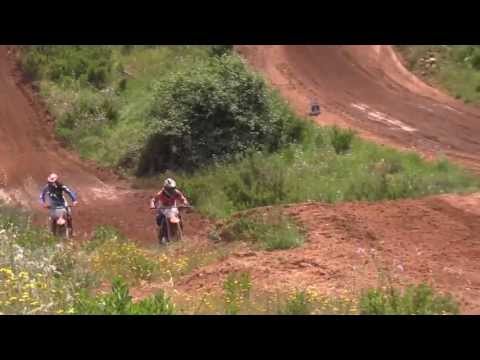 Jeffrey Herlings wide open on a KTM 150 model 2014 
