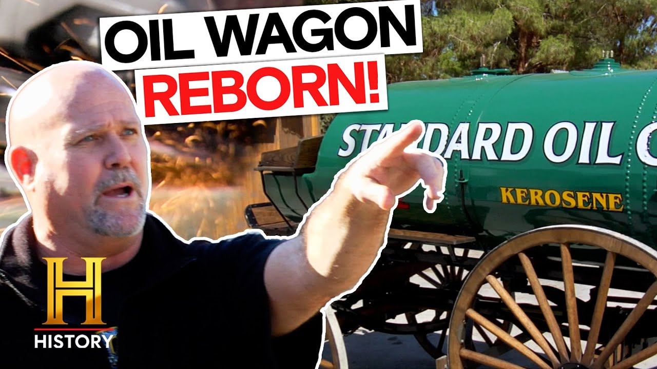 Rick Reins It In: The Horse-Drawn Fuel Wagon | American Restoration (S1)