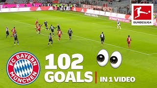 New Record 2021 ⚽ ALL 102 GOALS ⚽ FC Bayern München … So Far