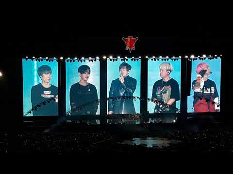 181013 H.O.T. 콘서트 5명 완전체 첫무대인사 High-five Of Teenagers 잠실종합경기장 문희준 강타 토니 장우혁 이재원