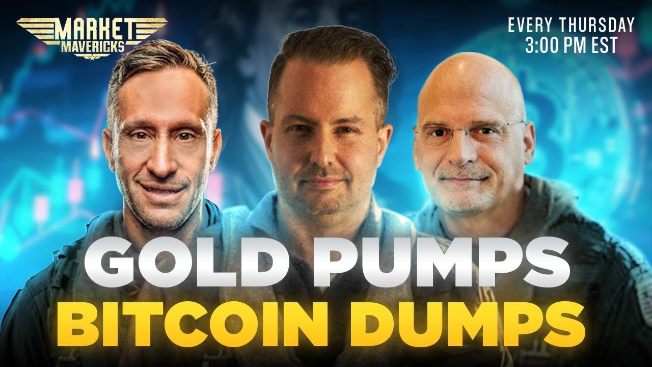 Gold Taps $4300 As Bitcoin Dumps To $104K! What's Next? | Market Mavericks