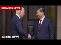 Biden meets with Chinese President Xi Jinping