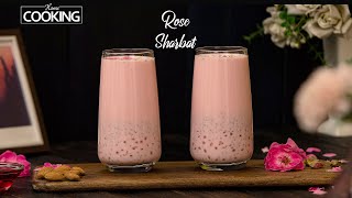 Rose Milk Sharbat Summer Drinks at Home Video HD | Kokahd.com