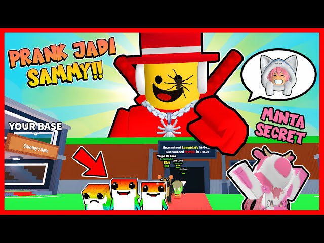 ATUN LOGIN KE AKUN SAMMY PEMILIK STEAL A BRAINROT DAN PRANK MOMON !! Feat @sapipurba Roblox