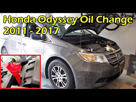 2012 Honda odyssey oil change interval