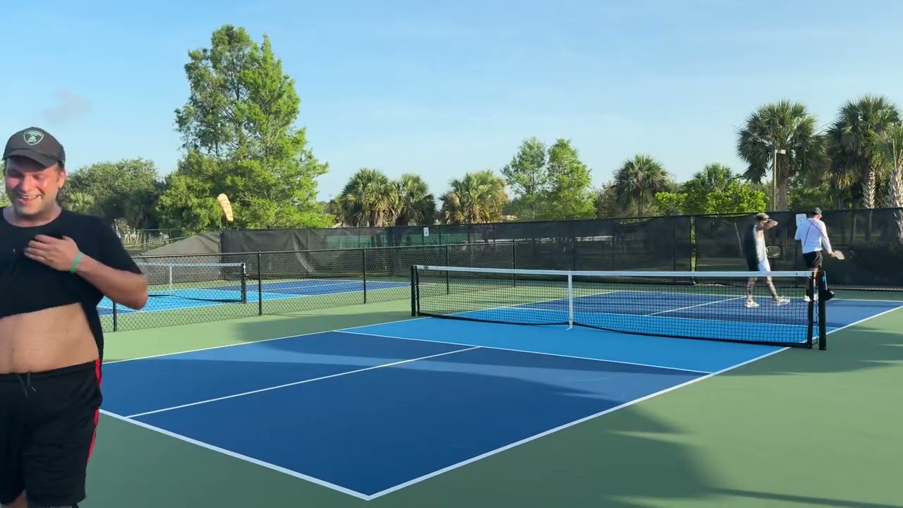 Monday Morning Pickleball Game 1