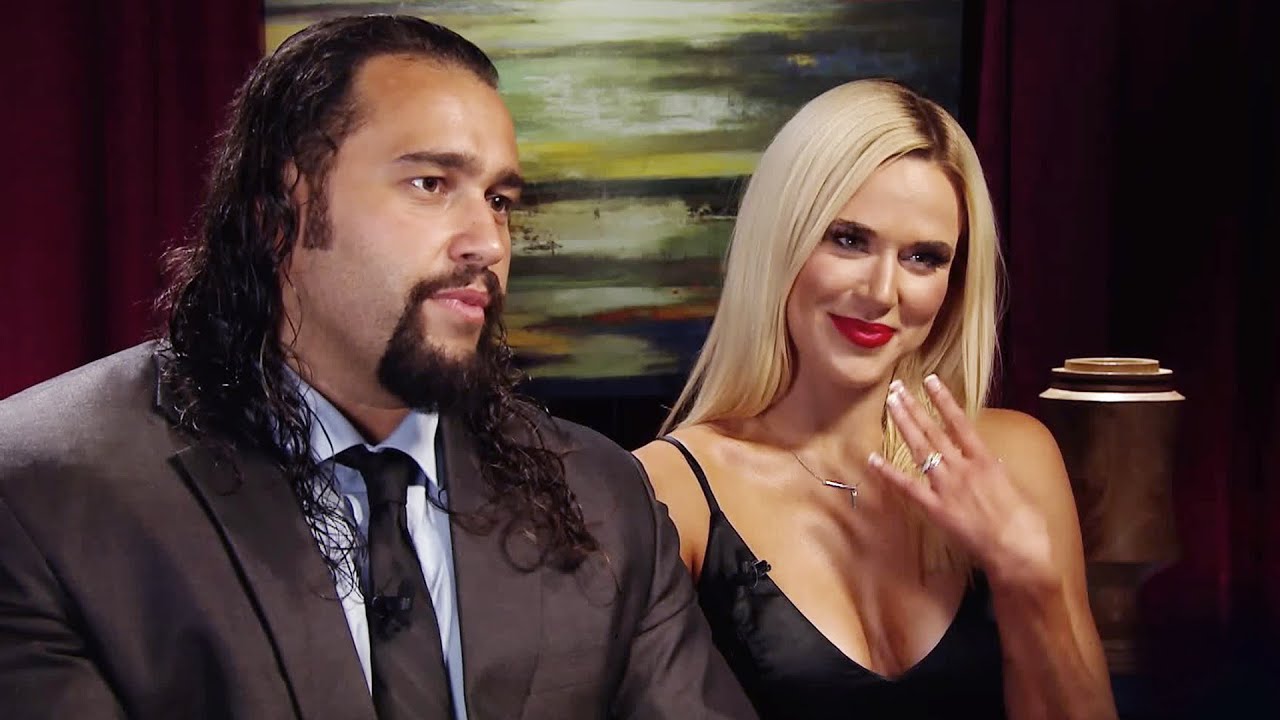 Lana And Rusev On Filming Wwe Total Divas Going After Kalistos Title Their Wedding More 5446