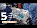 Premature babies in Gaza evacuated to Egypt, and more - Five stories you need to know
