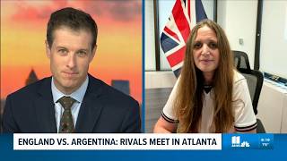 England-Argentina rivalry comes to Atlanta