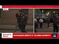 Protesters taken into custody at Columbia University  - 05:28 min - News - Video