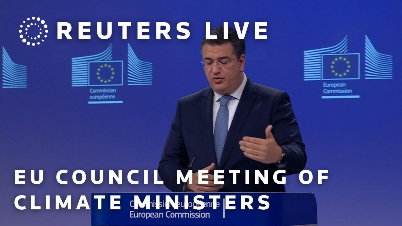 LIVE: EU council meeting of climate ministers