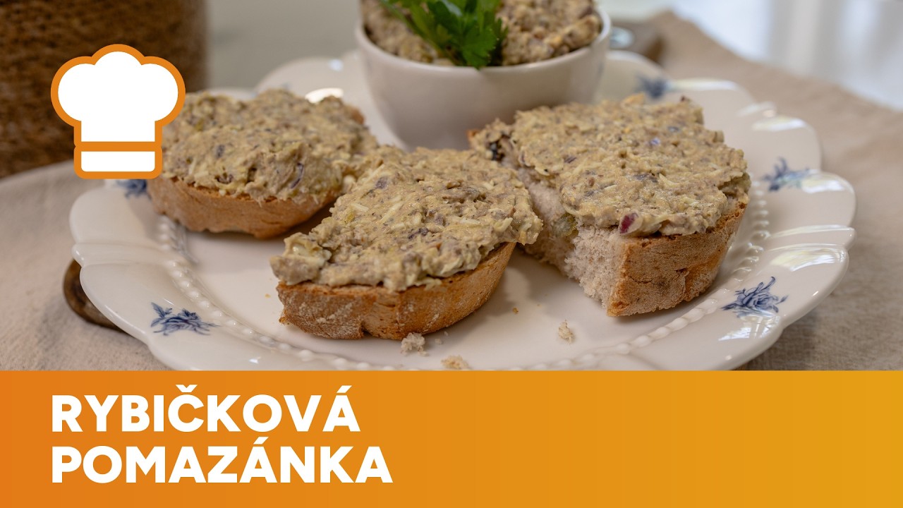 Rybičková pomazánka je jednoduchá a zvládne ji ke snídani či večeři připravit každý
