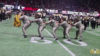 Alabama State Honey Bees ( Field Show Routine )@ Honda Battle Of The Bands 2018