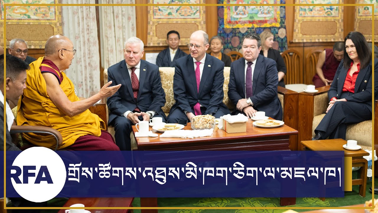 གྲོས་ཚོགས་འཐུས་མི་ཁག་ཅིག་ལ་མཇལ་ཁ། Audience to MPs from Australia & Germany