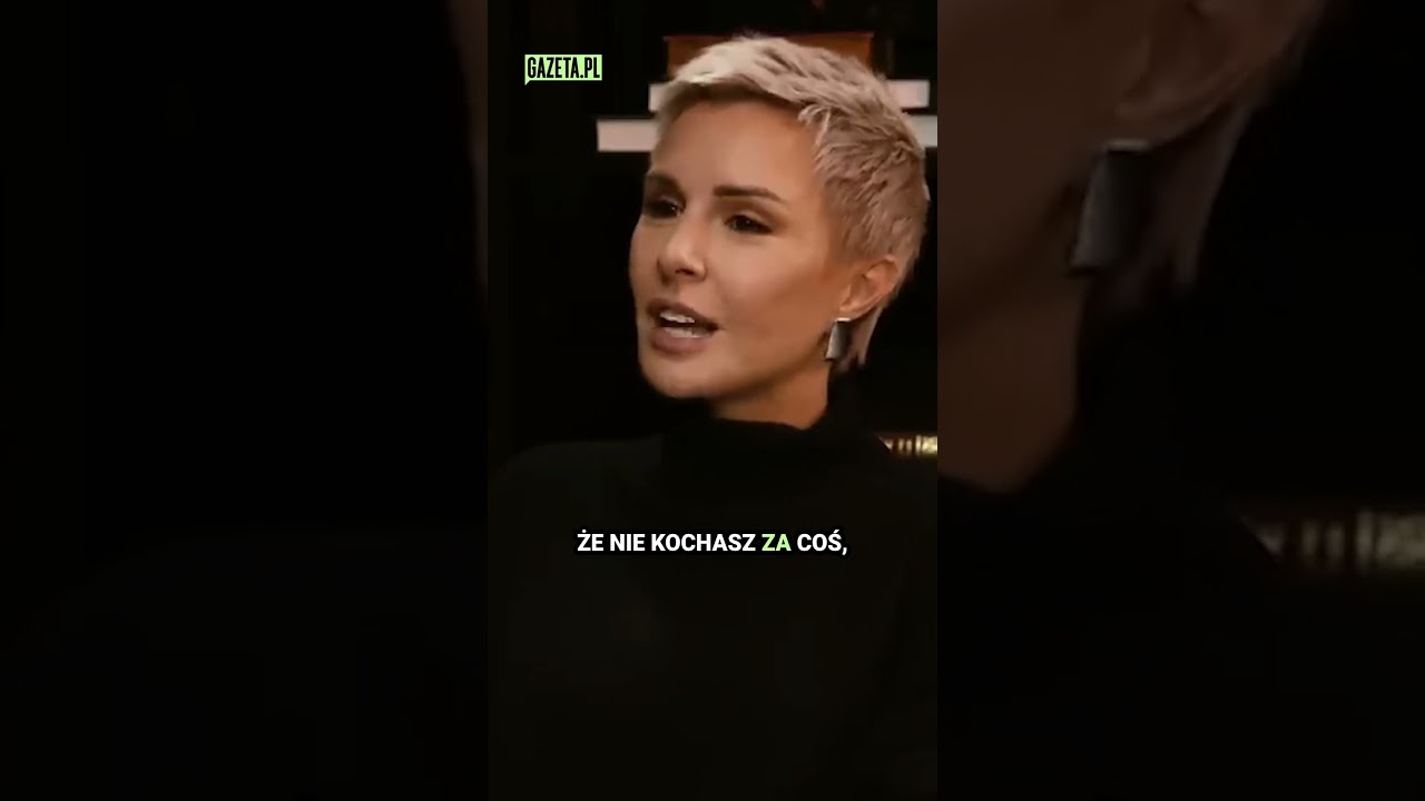 Nie kocha się ZA COŚ. Blanka Lipińska ostro o relacjach #shorts