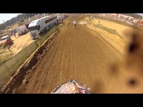 Jeffrey Herlings wide open on a KTM 85cc at Everts and Friends 
