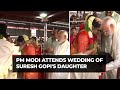PM Modi in Guruvayur, attends wedding of Suresh Gopi's daughter; blesses numerous brides and grooms