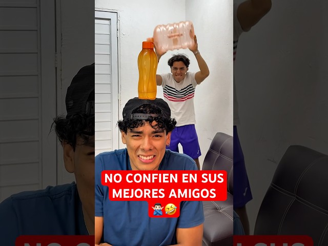 NO CONFIEN EN SUS MEJORES AMIGOS 😭🤣(¿cual les dolio mas? 🤣) #lospqliares #humor #comedia #shorts