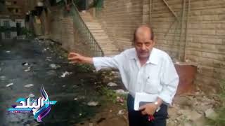 صدى البلد | أهالى الصفا والمروة بالمريوطية ..quot ملعب كرة قدم تحول لترعة ...