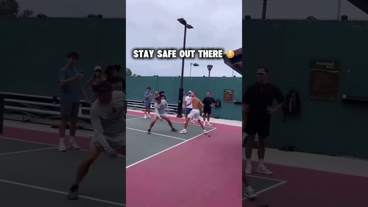 Is pickleball THAT serious? 🏓 ...#pickleballplayers #viralreels #pickleballfight