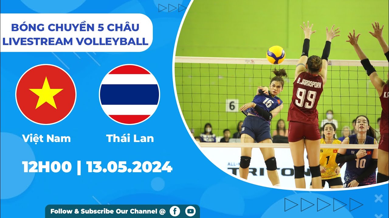 FULL HD | Việt Nam - Thái Lan | Chủ công xuất sắc nhất SEA V.League gọi tên Vi Thị Như Quỳnh