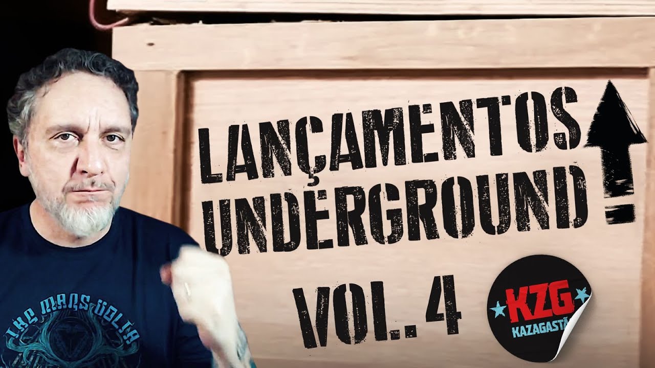 LANÇAMENTOS UNDERGROUND (Vol.4) ⭐️ VOCÊ JÁ ESCUTOU ESSAS BANDAS? ⭐️