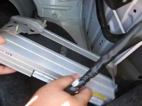 How to Remove Amplifier from 2004 Lexus ES330 for Repair ... 2008 impala stereo wiring diagram 