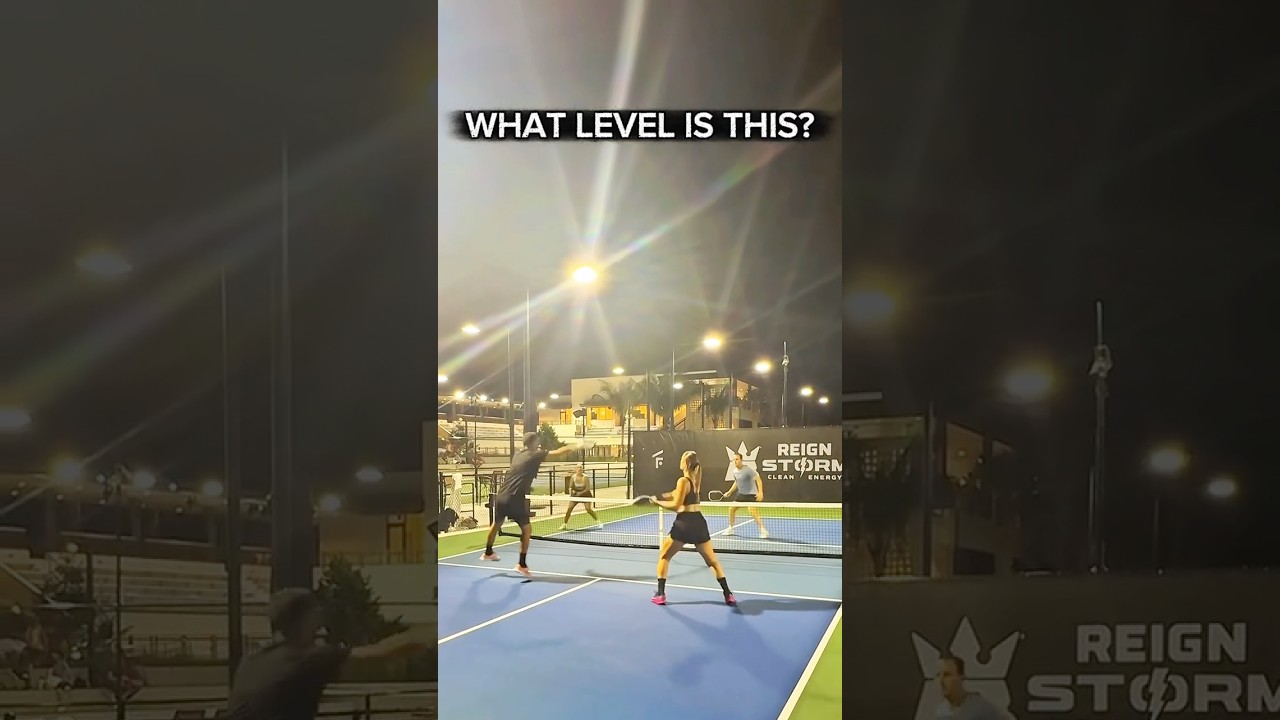 What level of pickleball is this? 🤔
