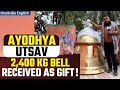 Ram Mandir Inauguration: 2,400 kg bell received as gift from UP's Etah: Ground report