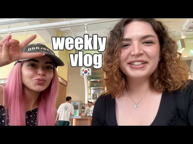 weekly korea vlog ✨ vita pre-università, temptation island e avventure con la Ros!