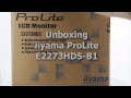iiyama ProLite E2273HDS-B1 - unboxing